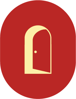 Red Door Espresso decorative illustration